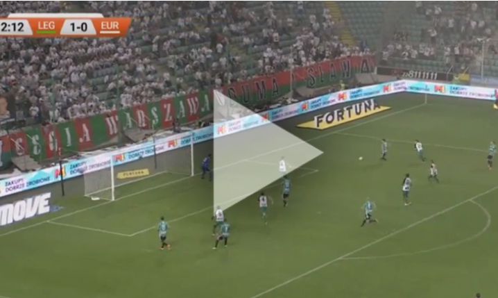 Kulenović strzela gola na 2-0 z Europa FC [VIDEO]
